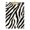 Gold, variant on Black White Abstract Zebras Pattern Acrylic Clipboard Drawing Board with Hook Writing Pad File Storage A4 Size Silver 12.5" x 9"