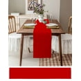 thumbnail image 6 of Hokiten Table Runners 72 Inches Long Dress Scarves, Christmas Red Xmas, Farmhouse Kitchen/Dining Table Runner, Coffee Tablerunners, Classic Asian Chinese Antique Colored Art Decor 18x72 Inch, 6 of 7
