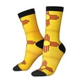 thumbnail image 2 of Womens Flag Of-New-Mexico Dress Crew Socks Colorful Novelty Socks, 2 of 7