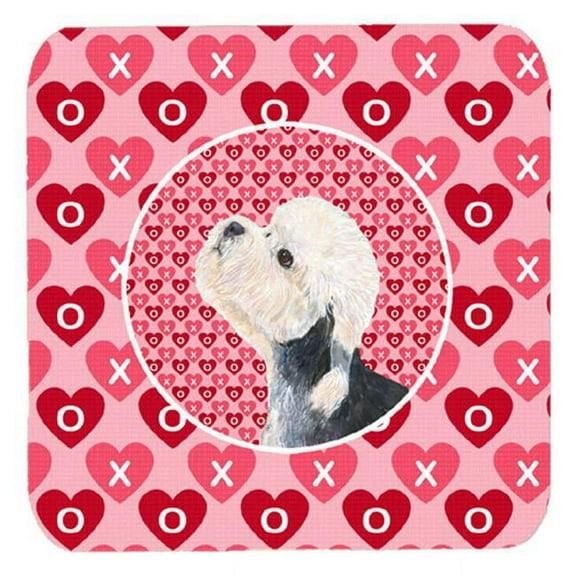 Dandie Dinmont Terrier Foam Coasters, Set Of 4