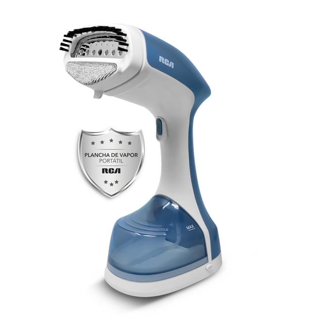 RCA Plancha de Vapor Portátil RC-931 con Cepillos Integrados, Capacidad de 250 ml, Vapor en Segundos, Diseño Ergonómico, Planchado Rápido, Ideal para Viajes
