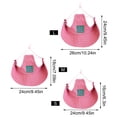thumbnail image 2 of Dog Cat Bucket Hat, Breathable Cooling Sun Protection Fisherman Cap, Adjustable Summer Outdoor UV Shield for All Breeds Walking Hiking Beach Purple S, 2 of 8