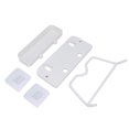 thumbnail image 1 of Organizador de soporte de estante de almacenamiento de tapa de olla sin perforaciones montado en la pared sin rastro de plástico, 1 of 8