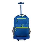 J World Boys And Girls Sunlight 18 Rolling Backpack, Blue