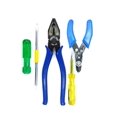 thumbnail image 1 of Personal Tools Set Of 4 Pcs 2 In 1 | Combination Plier 8 Inch | Wire Stripper 5 Inch | Tripper Line Tester | Screw Driver | Hand Tool Steel | Plier Tool Kit Set - Accessories, 1 of 2