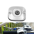thumbnail image 3 of Chrome Front Brake Master Cylinder Cover Fit For Harley Touring 05-07 Dyna 06-17, 3 of 9