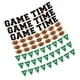 thumbnail image 4 of KAKOWELY 3 juegos de pancartas colgantes de rugby, banderas de papel de fútbol americano, pancartas deportivas para fiestas, decoración colgante, 4 of 4