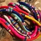 thumbnail image 3 of BRIGHTFUFU Collar de mujer Playa Ocio Cadena personalizada Collar de piezas redondas de arcilla suave (Colorido 6 mm), 3 of 7