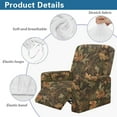 thumbnail image 5 of Garronmavis Hunting Forest Cover for Recliner Chair Washable Stretch Recliner Chair Cover 1 Seat Furniture Protector with Pocket for Dog Kids Easy to Install, 5 of 7