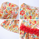 thumbnail image 4 of Apuakthei Vestidos de perro para perros pequeños - Colorido estampado de flores vestido de perro pequeño vestido de cachorro ropa de perro verano, 4 of 6