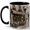 Black, variant on Paris Tea Salon 11oz Ceramic Mug, French Tea Room Coffee Cup, Vintage Cafe Street Gift