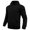 Black-1, variant on Men's Hoodies Oversized Long Sleeve Pullover Sweatshirts with Kangaroo Pockets Casual Fall Workout Clothes