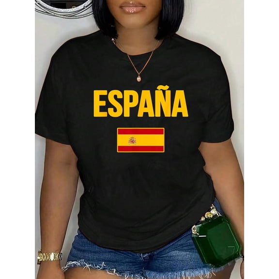 Spain Spanish Flag Espana Souvenir T-Shirt