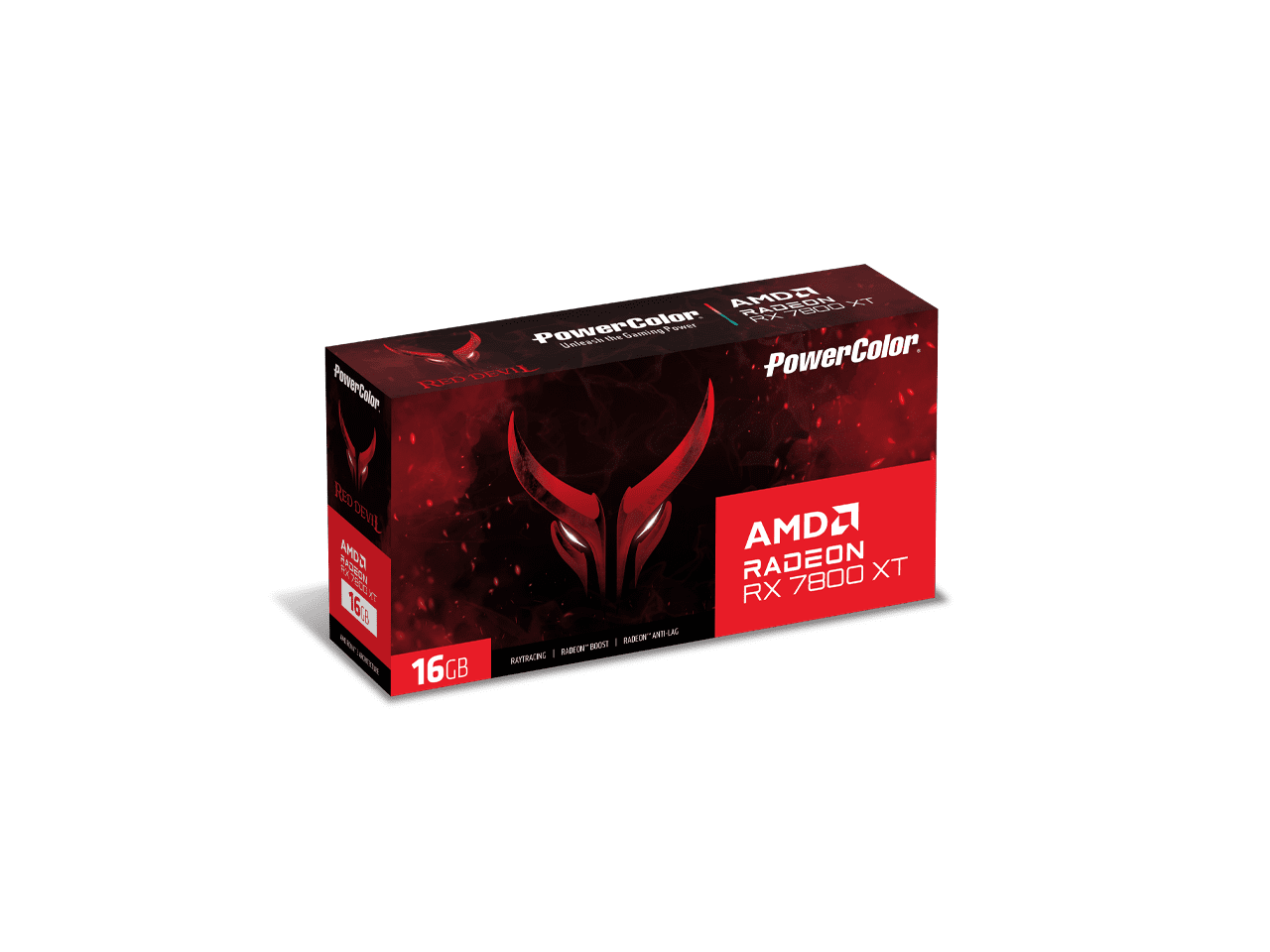 PowerColor Red Devil Desktop GPU - Radeon RX 7800 XT 16GB GDDR6