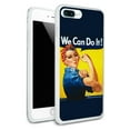 thumbnail image 1 of Rosie The Riveter - War Poster Protective Slim Hybrid Rubber Bumper Case for Apple iPhone 7+ Plus, 1 of 1
