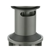 Mainstays Push Pop-Up Drain with Overflow in Satin Nickel