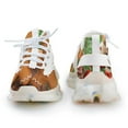 thumbnail image 4 of Homemade Christmas Gingerbread Man Cookies Walking Shoes for Men Woman Lightweight Tennis Fashion Elastic Sports Shoes Cushion Basketball Shoes, 4 of 7