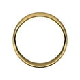 thumbnail image 2 of 10k Yellow Gold 6mm Light Half Round Band Ring Size 13 Ring for Women and Men - 4.9 Grams, 2 of 2