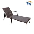 thumbnail image 3 of Canddidliike Outdoor Lounge Chair with Cushions, Patio Rattan Wicker Chaise - Brown, 3 of 6
