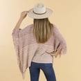 thumbnail image 3 of Hadley Wren Amber Chenille Poncho, 3 of 4