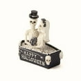 thumbnail image 3 of Halloween Gothic Style Coffin Skeleton Couple Resin Home Furnishing Decoration for Festivals, Parties and Gift Giving, 3 of 7
