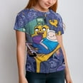 thumbnail image 4 of Adventure Time T-Shirts for Boys Girls, Kids 3D Print Short Sleeve, Unisex Crew Neck Tee Shirts for Youth, 4 of 9