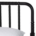 thumbnail image 5 of Baxton Studio Braith Farmhouse Black Spindle Wood King Size Platform Bed, 5 of 6