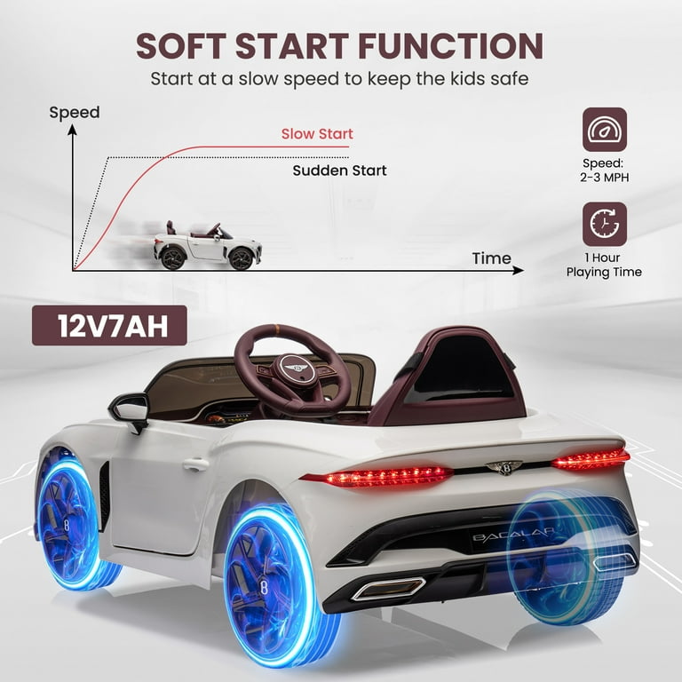 Quad Electrico Niño Coche Eléctrico Infantil Bentley Continental