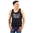 thumbnail image 3 of Hashtag Blessed Bless Religious Jesus Tank Top T Shirts Men Women Brisco Brands L, 3 of 6