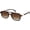 Brown Tortoise Frame/Brown Grading Lens, variant on Aviator Sunglasses, UV400 Protection, Gradient Blue Lenses