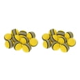 thumbnail image 2 of Justharion 10 EVA Foam Sponge Golf Balls for Effective Swing Practice Training Yellow Style A 2Set, 2 of 6