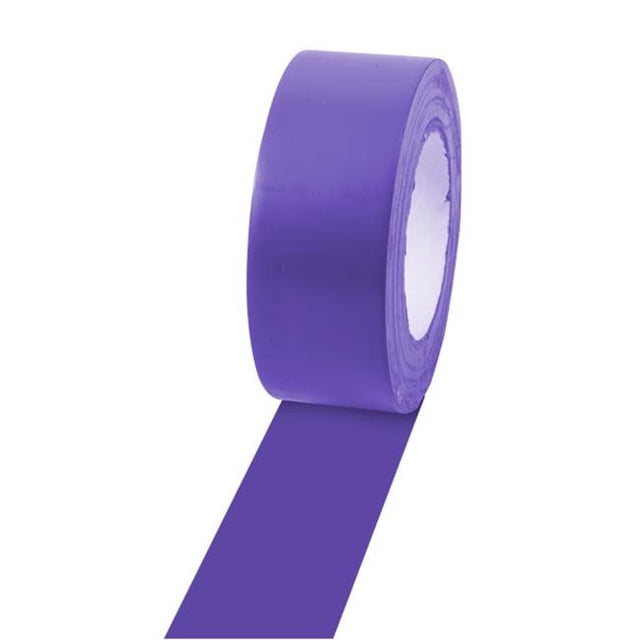 2 in. x 36 Yards Vinyl Floor Tape, Purple
