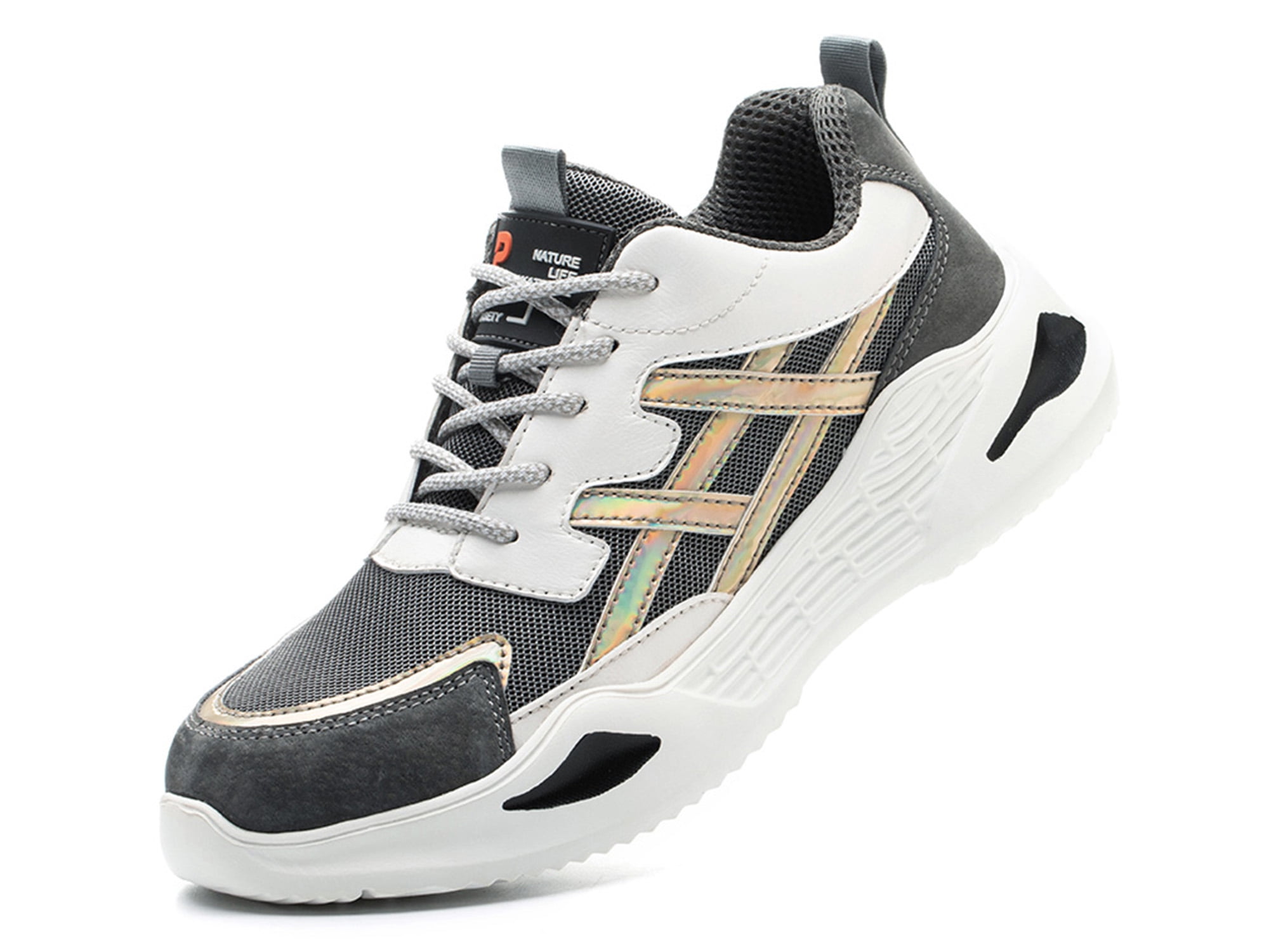 Men’s Work Sheos Steel Toe Safety Shoes Women’s Lightweight Working