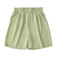 thumbnail image 2 of Puntoco Pantalones cortos deportivos para mujer, pantalones cortos deportivos casuales para mujer, pantalones finos y sueltos, pantalones casuales sueltos para el hogar, pantalones deportivos que, 2 of 5