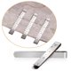 thumbnail image 1 of Clips de costura, juego de 20 Clips para dobladillo de acero inoxidable, regla de medición de 3 pulgadas, suministros para acolchar, 1 of 2