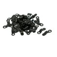 thumbnail image 1 of Unique Bargains 50 Pcs Metal Picture Photo Mirror Arch Frame Turn Button w Screw Black, 1 of 4