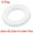 White, variant on Uxcell 2" DN50 Silicone Rubber Flat Washer Quick Connector Gasket Red 5 Count