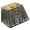 Black, variant on Medium Square Lamp Shades, Metal Lampshade with Pattern of Trees for Table Lamp and Floor Light, 9 x 12 x 8.8 Inch,   Installation requires a U Harp
