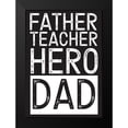 thumbnail image 2 of Reed, Tara 11x14 Black Modern Framed Museum Art Print Titled - Fathers Day Sentiment portrait black, 2 of 5