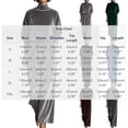 thumbnail image 3 of Women's Plush Velvet 2 Piece Loungewear Outfits Mock Neck Long Sleeve Tops and High Waisted Wide Leg Pants Sets Vintage Casual Tracksuit Dark Gray, 3 of 7