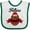 White and Green, variant on Inktastic Future Lumberjack Boys Baby Bib