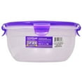 thumbnail image 2 of Sure Fresh Round Plastic Storage Bowls with Clip-Lock Lids, 51 oz., 2 of 2