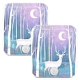 thumbnail image 7 of Yayeee 2-Pack Plug in LED Night Lights with Light Sensors Motion Detectors, Purple Night Deer, 7 of 7