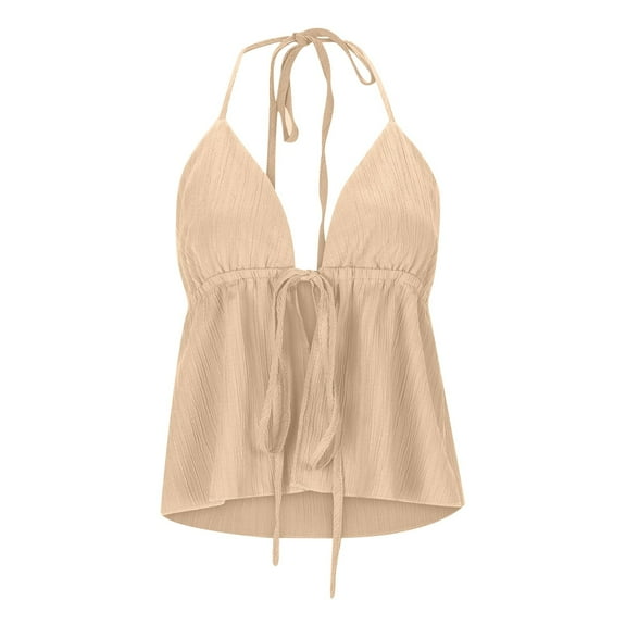 Beach Vacation Clothes for Women Crop Tops in Bulk Crop Tops Sports Top Women Stretchy Blouse Busty Cycle for Cancer Business Dress Dance Workout Thick Cardigan Set Khaki S