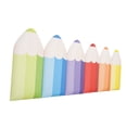 thumbnail image 4 of 6 pcs 3D Wall Padding for Kids, Wall Mount Pencil-Shaped Kids Wall Mats, Bedrooms Playroom Wall Protection for Indoor, 4 of 12
