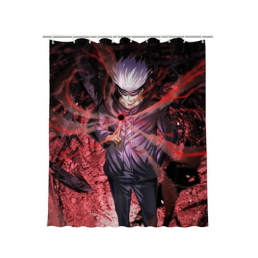 Jujutsu Kaisen Shower Curtain Bathroom Decoration Bath Curtain Waterproof Shower Curtain Home Decor