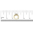 thumbnail image 6 of 14K Yellow Gold 1ct. TDW Diamond Bypass Cluster Ring (H-I,SI2-I1), 6 of 8