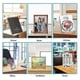 thumbnail image 5 of 6 Pack Acrylic Book Stand, Clear Book Display Easel, Acrylic Book Stand Holder compatible with Displaying Comic Books, Albums, 5 of 5