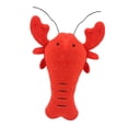 thumbnail image 3 of Juguete para masticar perro jinwen chirriante de felpa forma animal Cangrejo rojo, 3 of 8