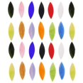 thumbnail image 3 of Leaf Shaped Glass Mosaic Tiles 28pcs Durable & Colorfast Set for DIY Crafts, Candle Holders, Photo Frames, Plates and Creative Projects, 3 of 5
